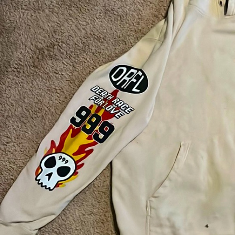 Juice WRLD DR4L 999 HOODIE BEIGE